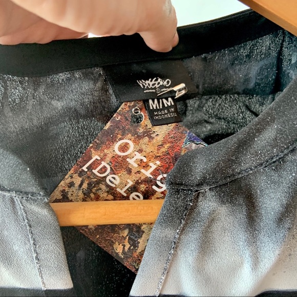 Original Art Up-cycle Tunic size M, Mossimo $15 - Picture 3 of 10